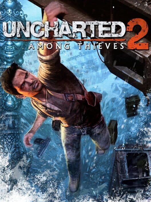 Uncharted 2: Among Thieves game cover art