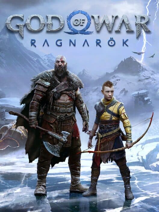 God of War Ragnarök game cover art